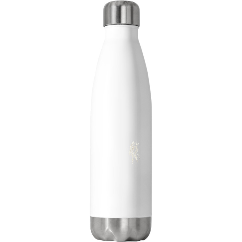 Pondering Astronaut Stainless Steel Water Bottle | Artistshot