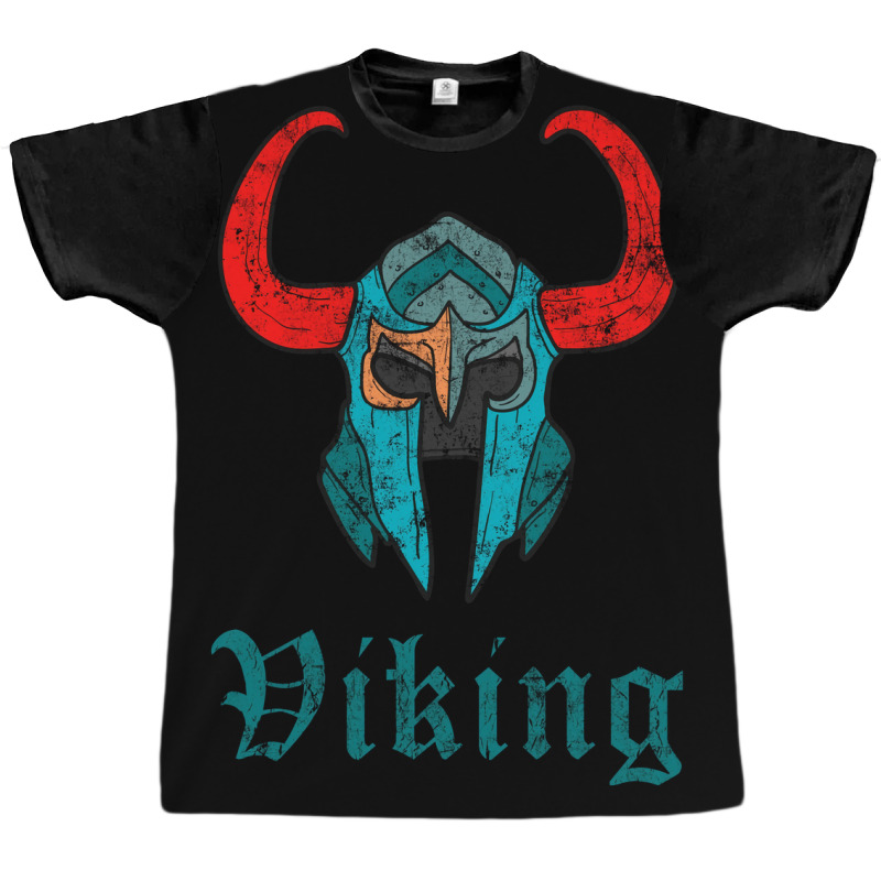 Viking Warrior Helmet  Summer Gift Graphic T-shirt | Artistshot