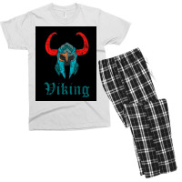 Viking Warrior Helmet  Summer Gift Men's T-shirt Pajama Set | Artistshot