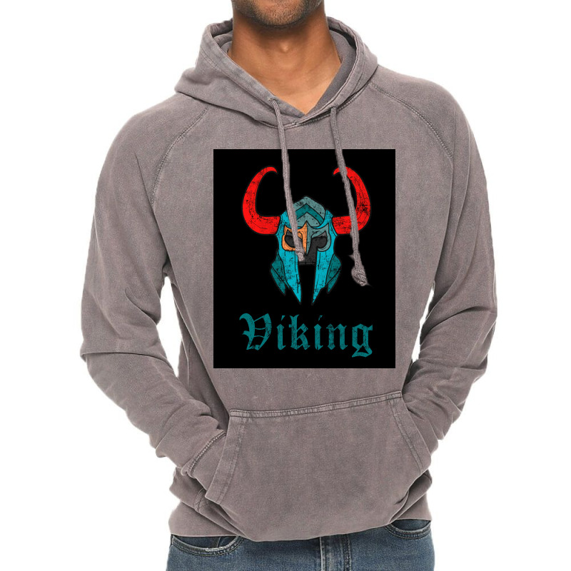 Viking Warrior Helmet  Summer Gift Vintage Hoodie | Artistshot