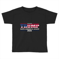 Trump 2024 Save America Again Toddler T-shirt | Artistshot