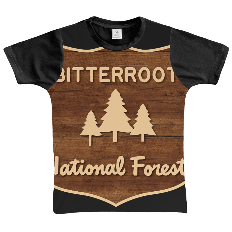 Bitterroot National Forest Graphic Youth T-shirt by kayakbetween30 | Artistshot