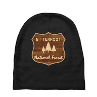 Bitterroot National Forest Baby Beanies | Artistshot