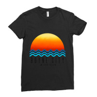 Boyne City Sunset Ladies Fitted T-shirt | Artistshot