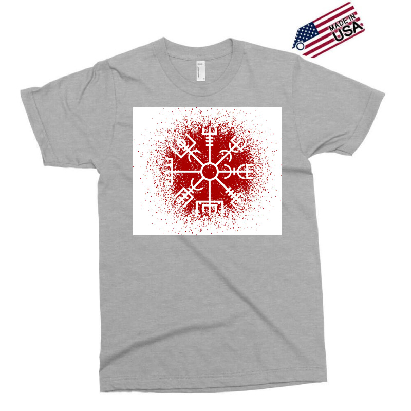 Vegvisir Red Spray  Yellow Blue Exclusive T-shirt | Artistshot