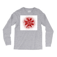 Vegvisir Red Spray  Yellow Blue Long Sleeve Shirts | Artistshot