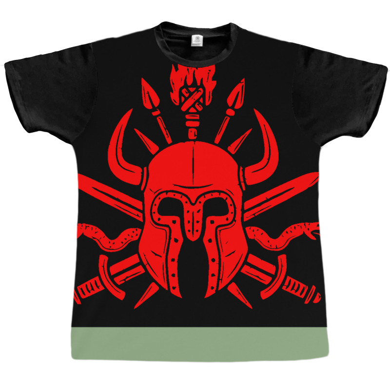 Viking Viken Helmet Emblem  Summer Aesthetic Graphic T-shirt | Artistshot