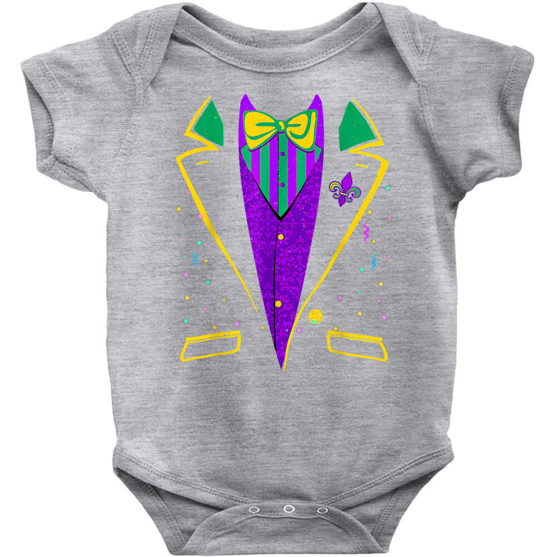 Mardi Gras Tuxedo Costume Carnival Parade Design T Shirt Baby Bodysuit | Artistshot