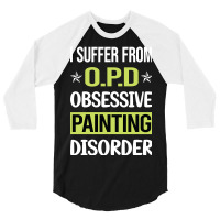 Obsessive Love Painting 3/4 Sleeve Shirt | Artistshot