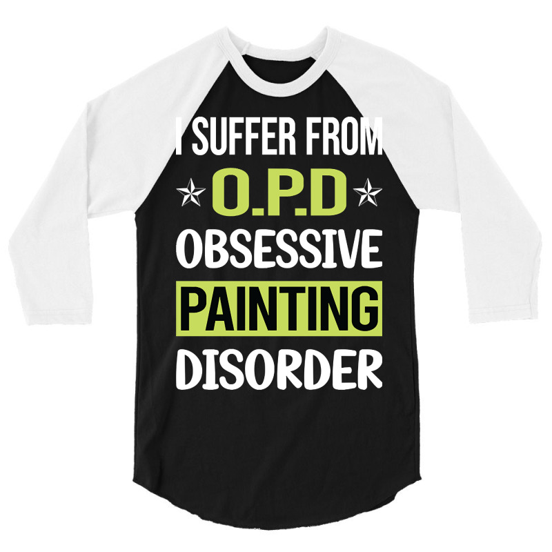 Obsessive Love Painting 3/4 Sleeve Shirt | Artistshot