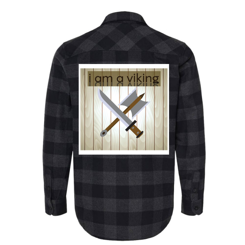 Viking  Retro Tumblr Flannel Shirt | Artistshot