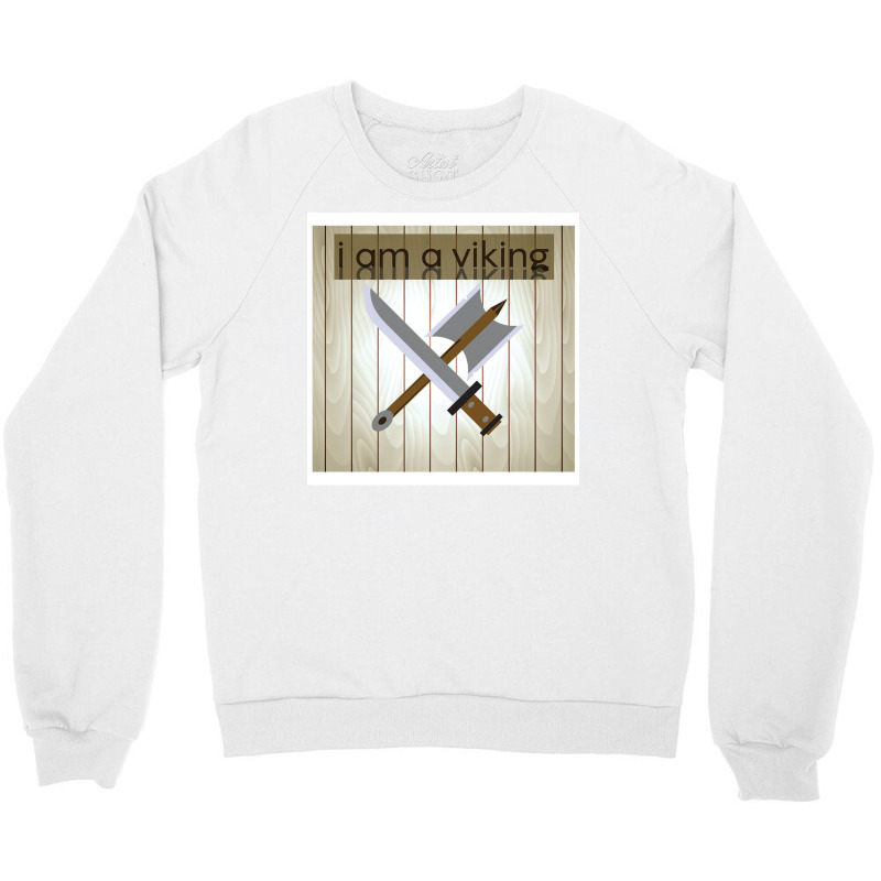 Viking  Retro Tumblr Crewneck Sweatshirt | Artistshot