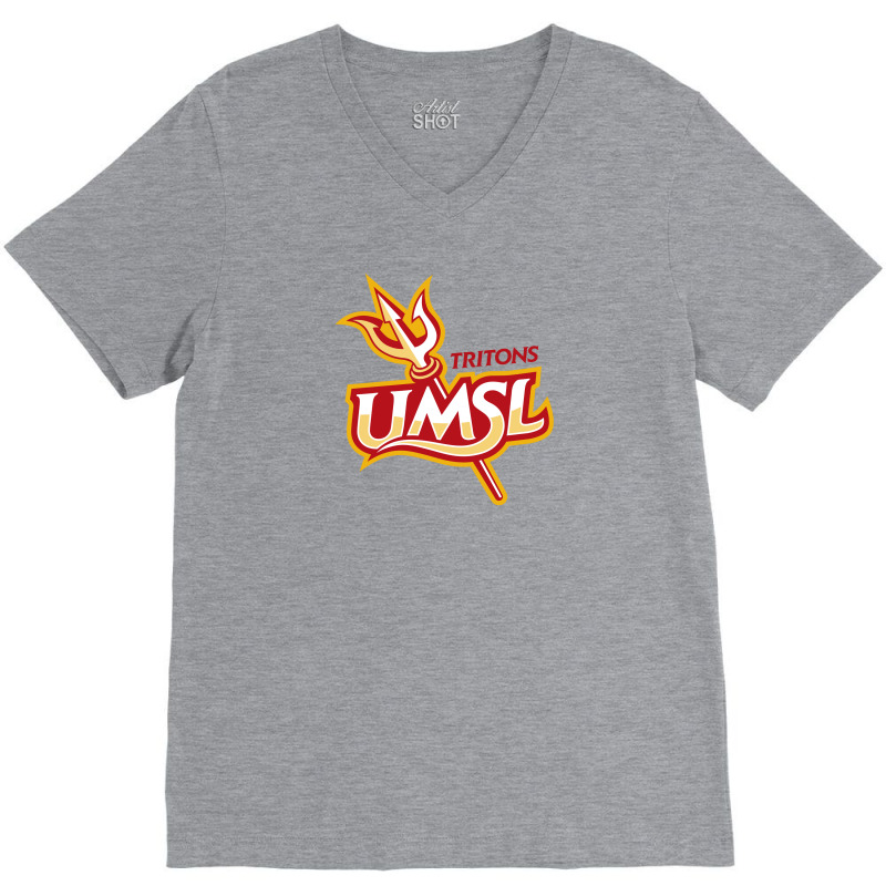 Umsl Tritons V-Neck Tee by bawbawww | Artistshot