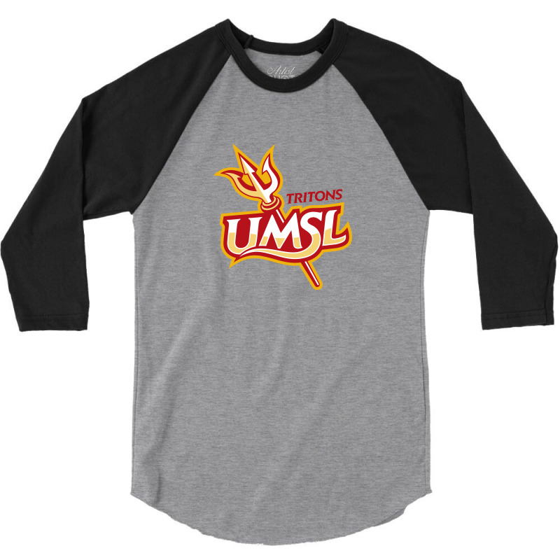 Umsl Tritons 3/4 Sleeve Shirt by bawbawww | Artistshot