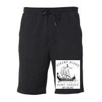 Viking Blood Runs Through My Veins Boat Norway Denmark Scandinavia  Bo Fleece Short | Artistshot