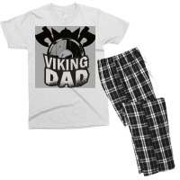 Viking Dad  Girl Quote Trending Men's T-shirt Pajama Set | Artistshot