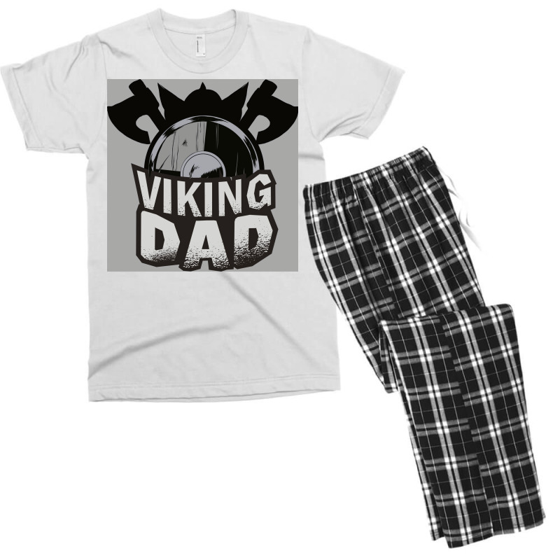 Viking Dad  Girl Quote Trending Men's T-shirt Pajama Set | Artistshot