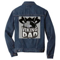 Viking Dad  Girl Quote Trending Men Denim Jacket | Artistshot