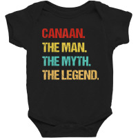 Mens Canaan The Man The Myth The Legend Baby Bodysuit | Artistshot