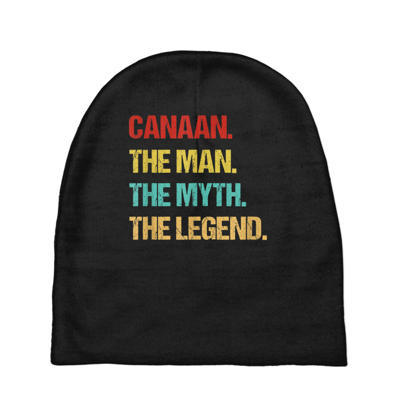 Mens Canaan The Man The Myth The Legend Baby Beanies by CoreyMartinPeters | Artistshot