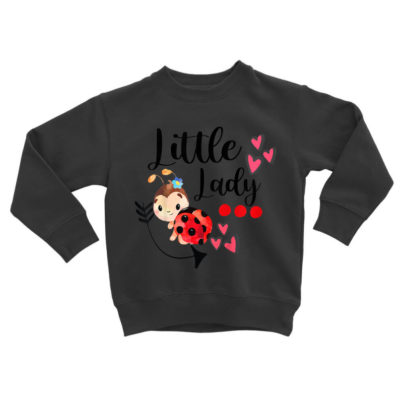 Hot Trend Kids Lady Ladybug Lover Valentine's Day Present For Girl Dau Toddler Sweatshirt by Trudeau Palmer | Artistshot