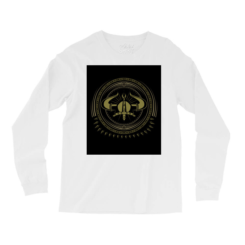 Viking Design  Vintage Aesthetic Long Sleeve Shirts | Artistshot