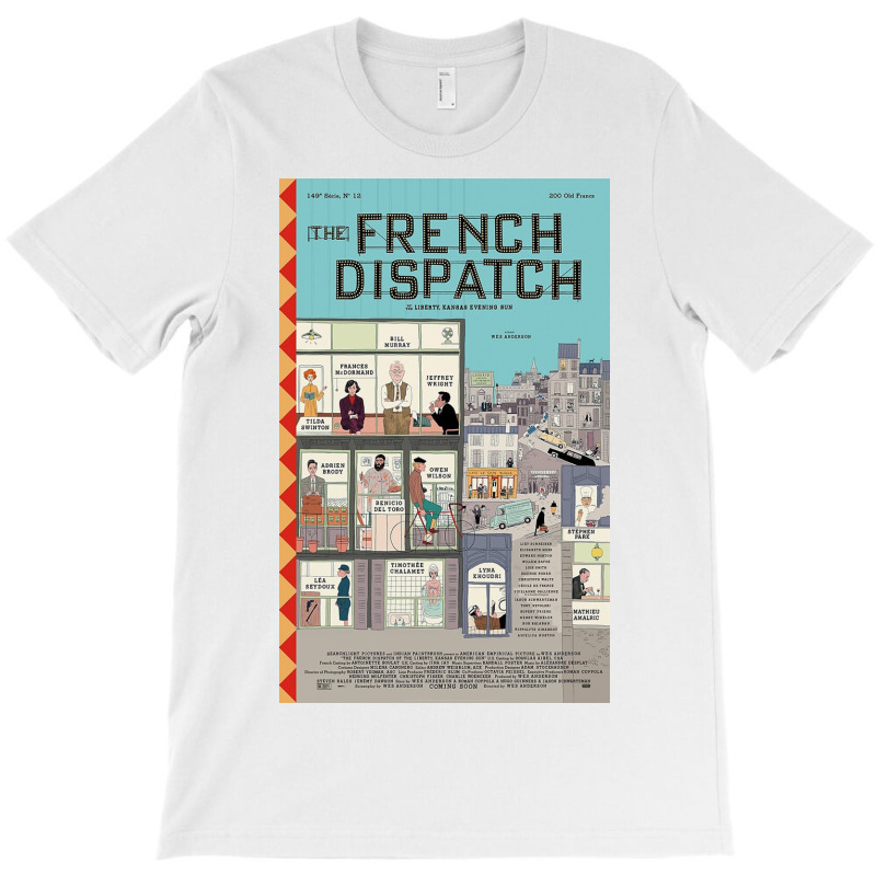 The French Dispatch (2021) T-Shirt by ritaross | Artistshot