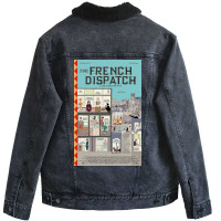 The French Dispatch (2021) Unisex Sherpa-lined Denim Jacket | Artistshot