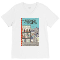 The French Dispatch (2021) V-neck Tee | Artistshot