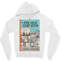 The French Dispatch (2021) Zipper Hoodie | Artistshot