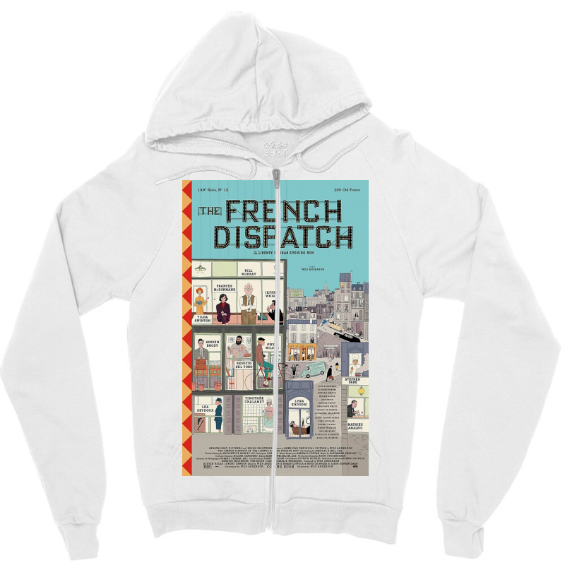 The French Dispatch (2021) Zipper Hoodie by ritaross | Artistshot