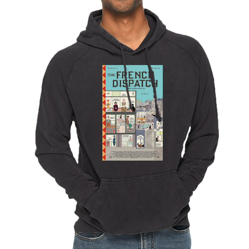 The French Dispatch (2021) Vintage Hoodie by ritaross | Artistshot