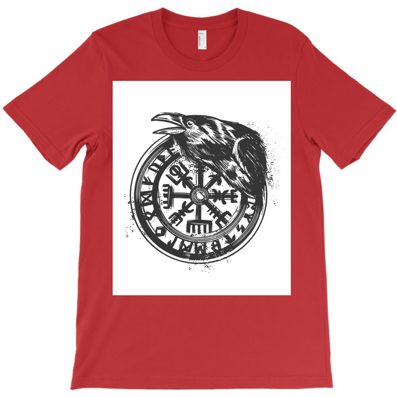 Vikingvegvisir Tattoo Norse Mythology  Humor T-shirt | Artistshot