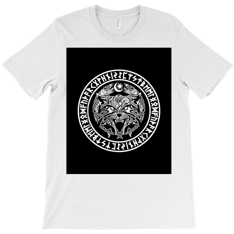 Viking Fenriswolf Fenrir Emblem Norse Mythology  Yellow T-shirt | Artistshot