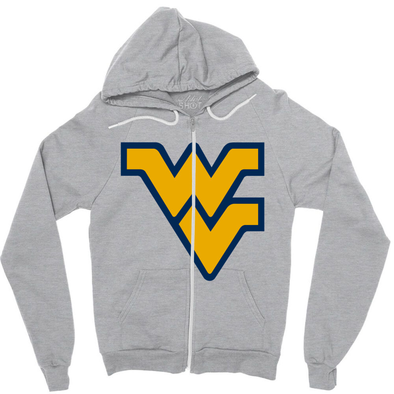 West Virginia Power Zipper Hoodie | Artistshot