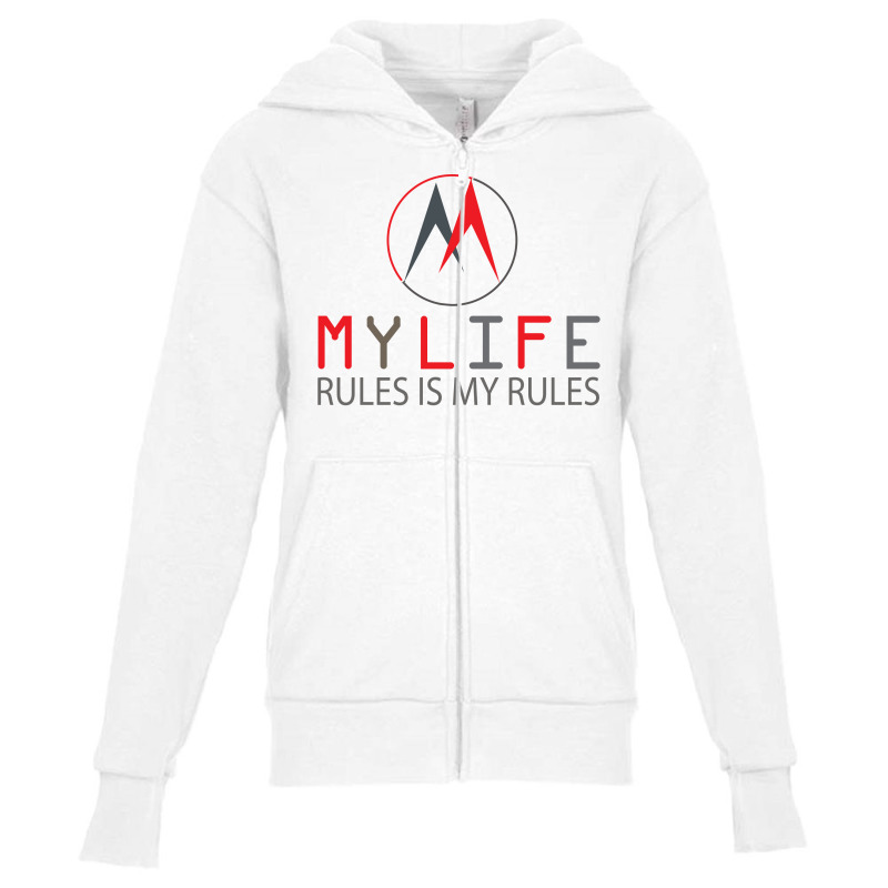 Life Tshirt Youth Zipper Hoodie | Artistshot