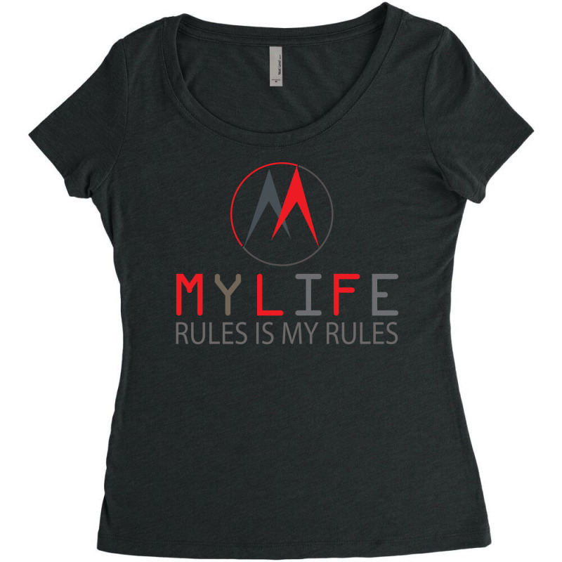 Life Tshirt Women's Triblend Scoop T-shirt | Artistshot