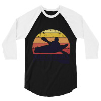 Arkansas Kayaking Gift 3/4 Sleeve Shirt | Artistshot