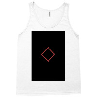 Viking Norse Rune Ingwaz Simple Red Amp Black  Cute Humor Tank Top | Artistshot