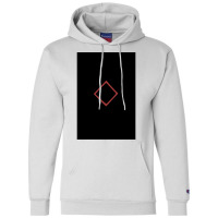 Viking Norse Rune Ingwaz Simple Red Amp Black  Cute Humor Champion Hoodie | Artistshot