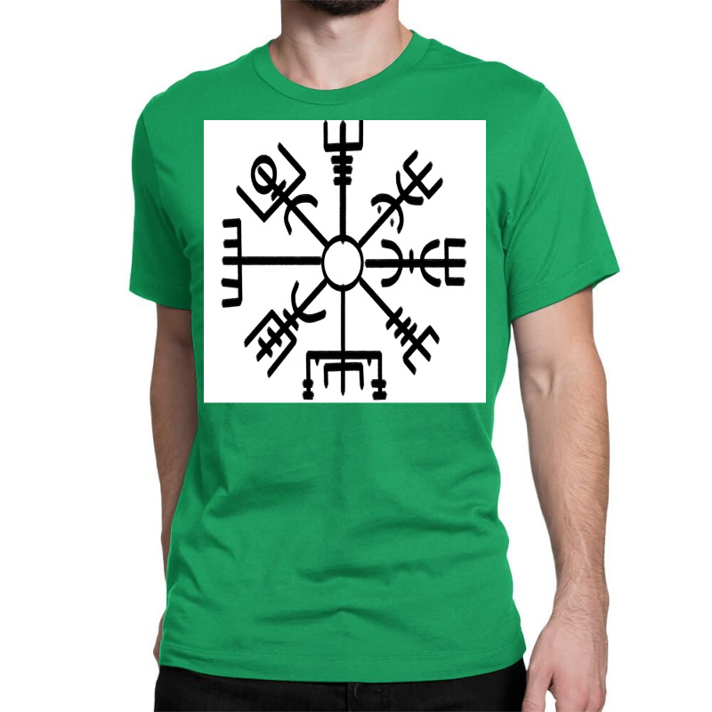 Viking Vegvisir  Hipster 70s Classic T-shirt by gravalahrenl | Artistshot