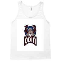 Viking Odin Norse God  Blue 70s Tank Top | Artistshot