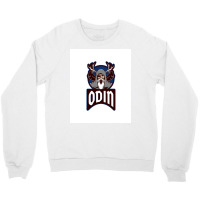 Viking Odin Norse God  Blue 70s Crewneck Sweatshirt | Artistshot