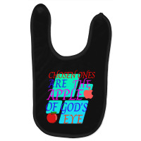 Chosen Ones Are The Apple Of God's Eye Baby Bibs | Artistshot