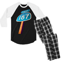 California 187 Men's 3/4 Sleeve Pajama Set | Artistshot