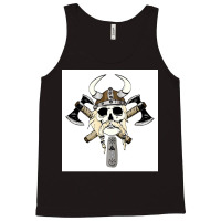 Viking Red Hipster Tank Top | Artistshot