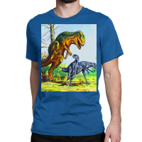 Allosaurus Vs Dryosaurus Poster Music Classic T-shirt | Artistshot