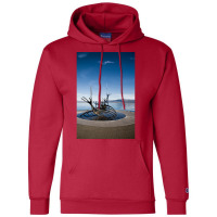 Viking Ship Sculpture Reykjavik Iceland  Aesthetic Hipster Champion Hoodie | Artistshot