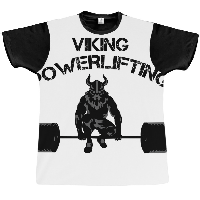 Viking Training Powerlifting Bodybuilding Fitness  80s Nostalgia Graphic T-shirt | Artistshot