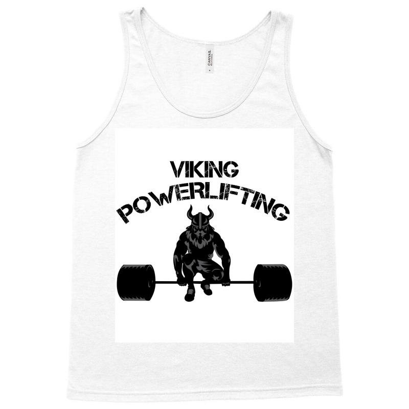 Viking Training Powerlifting Bodybuilding Fitness  80s Nostalgia Tank Top | Artistshot